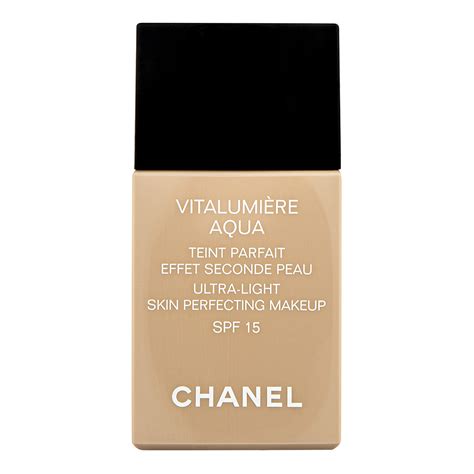 chanel vitalumière aqua ultra-light skin perfecting makeup spf 15